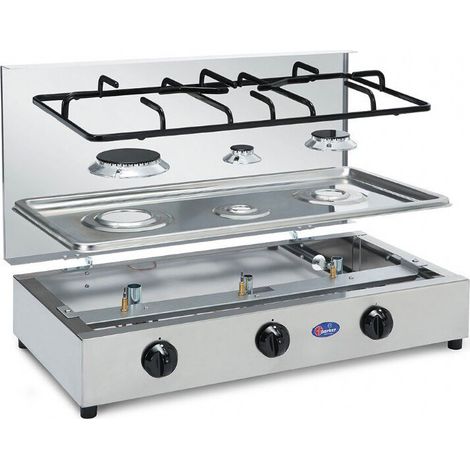 CF Parker 300ACCGP réchaud gaz acier inoxydable