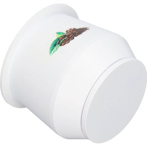 Tasse de dosage à café en alliage d'aluminium, accessoire pour machine à café, moulin à grains et porte-filtre, ouverture 51 mm/2,01 po, 110 ml (1/5)