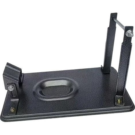 Établi inversé pour outils électriques, double usage (travail du bois et polissage des métaux), sécurisé, à dégagement rapide, système antichoc, plateforme fixe