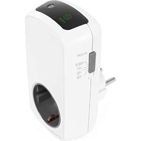 Temporizador enchufe Orbegozo 3680W - Programador eléctrico para ahorro de energía