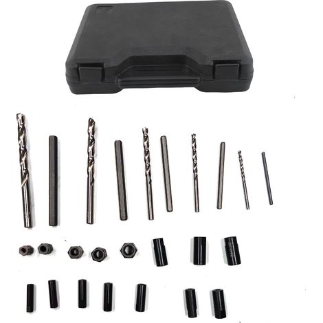 Kit extraction vis cassées – Forets + extracteurs pour goujons et boulons endommagés (1/5)