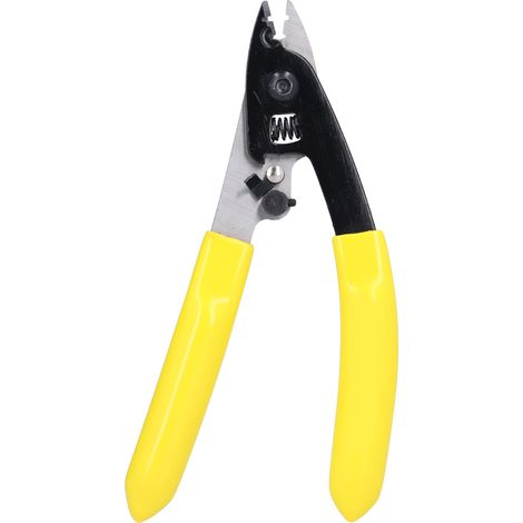 Pince à dénuder double trou Sk‑141 CFS‑2, outil portable pour dénuder fibre optique, idéal pour électriciens et installateurs