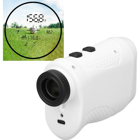 Télémètre de golf portable rechargeable avec compensation de pente pour les sports de plein air (1/5)