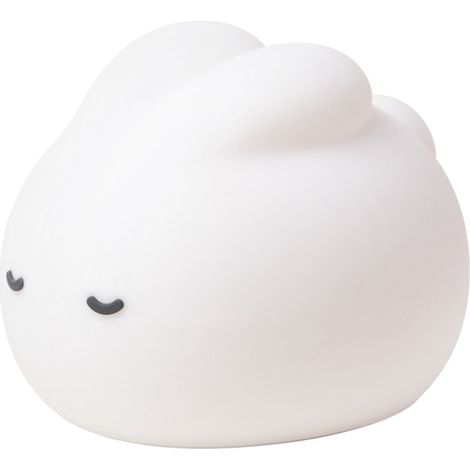 Veilleuse lapin 3000K blanc chaud, rechargeable par USB, agréable au toucher, en silicone mignon. Lampe de chevet (1/4)