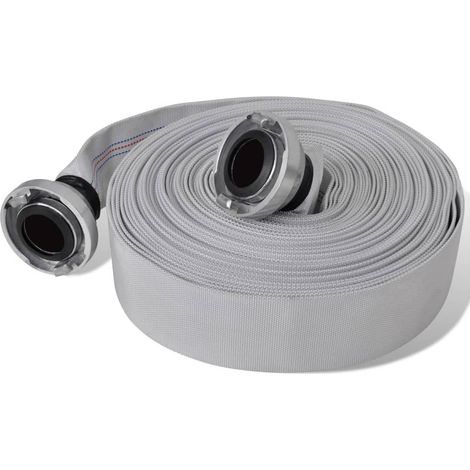 Tuyau d'incendie plat 20 m avec raccords C-Storz 2 pouces
