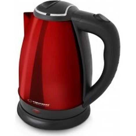 Bollitore elettrico Esperanza EKK113R nero e rosso 1,8L