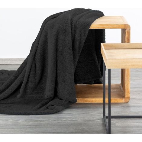 COPERTA D91 LORI 200 X 220 CM NERA (1/5)
