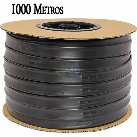 Suinga – Ruban d'irrigation goutte à goutte 16mm 1000m – Goutteurs 1,16 l/h tous les 30 cm – Épaisseur de paroi 8 mil – Pour horticulture spécialisée
