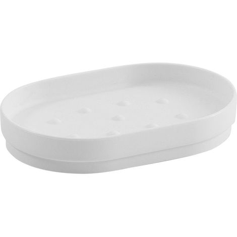 SHARON Porte-savon sur pied, blanc (1/2)