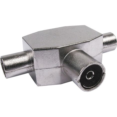 Conector triple de antena