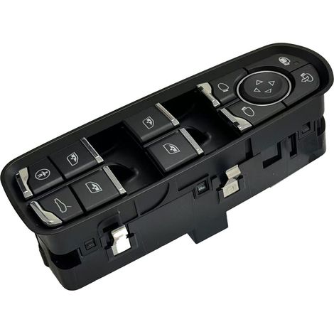 The reference number 7PP959858A is suitable for electric window regulator switches in Porsche Cayenne, Panamera and Cayenne. (1/4)