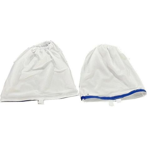 Lot de 2 sacs filtrants fins de rechange pour nettoyeurs de piscine Aquabot/Aqua Filter Bag Products 8114, compatibles avec les petits nettoyeurs à roues Aquabot S-2-40 S2-50 Pura 4X Pura 5X (1/4)
