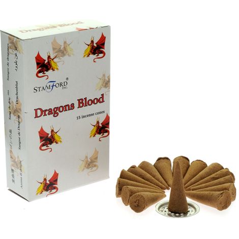 Cônes d'encens Sang de Dragons- Vendu par 1