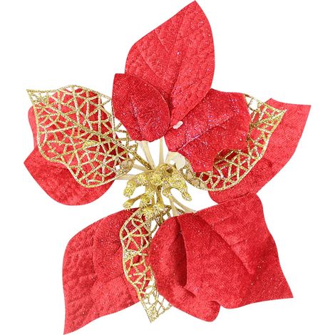 Pendentif Fleur Artificielle - Décoration Murale Sans Dommage - Accroche Pour Cadres Et Ornements Festifs - 1 Pièce (1/5)