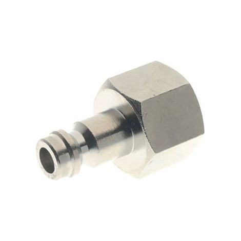 Embout de coupleur RS PRO, Filetage vers Mâle G 1/4 Femelle 1/4pouce 1/4pouces en Laiton ( Prix pour Sachet de 2 ) (1/2)