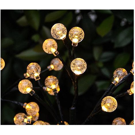 Nouvelles lampes solaires à bulles LED pour jardins et pelouses (1/4)