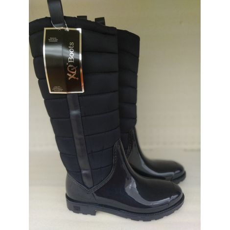 STIVALI DA PIOGGIA-DONNA- ALTI- FELPATI- BLU 41  38 - 37 - 41 - 39