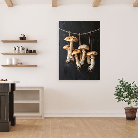 Wandbild Getrocknete Steinpilze 40x60 (1/4)