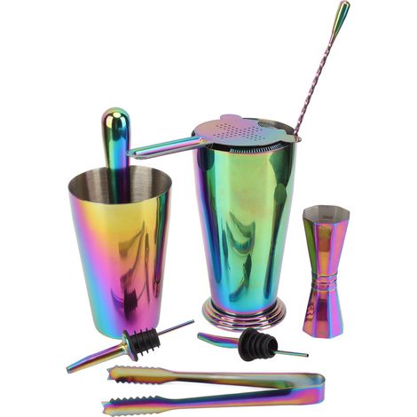 Barset aus Edelstahl 304 mit Heizfunktion, Cocktailshaker, Set für Bar und Restaurant (1/5)