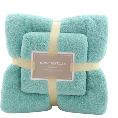 Serviette De Bain - Serviette Visage - 100% Coton - 73 X 140 Cm Et 35 X 75 Cm - Pour Salle De Bain Gym Plage Spa - Lot De 2 (1/3)