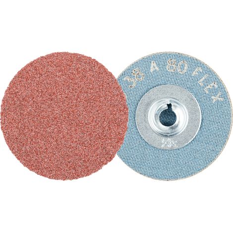 PFERD TOOLS COMBIDISC Korund Schleifblatt CD Ø 38 mm A80 FLEX für Werkzeug-und Formenbau 100 Stk (1/4)