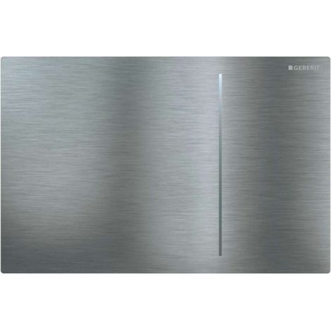Piastra attuatore Geberit Sigma70 per il lavaggio a 2 volumi, colorazione: acciaio inossidabile spazzolato - 115.620.FW.1 (1/3)