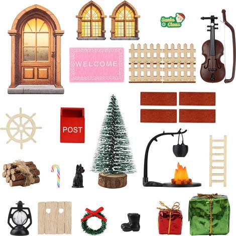 Set di Addobbi Natalizi 33 Elementi Decorazione per il Natale (1/5)