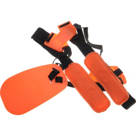 Jardiaffaires – Harnais à double bretelles réglables pour débroussailleuse Stihl – Bretelles molletonnées pour confort – Réglage indépendant pour ajustement personnalisé (1/3)