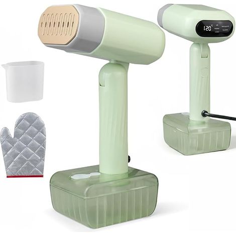 Garment Steamer, 1640W Garment Steamer, Constant Portable Garment Steamer, Shirt Ironing, 320ml Tank with 2 Steam Brushes, for Home, Office, Travel (1/5)