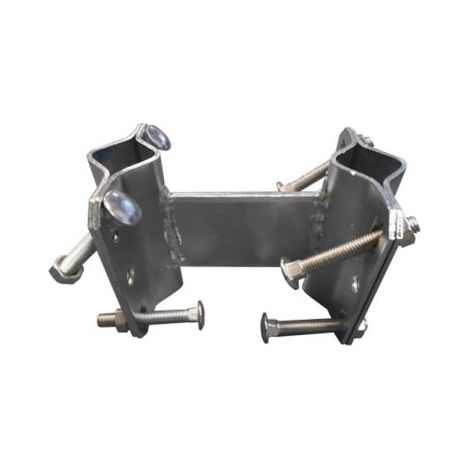 Syncro Giunto palo/palo distanziale 10 cm per pali 30-55mm - SYG503