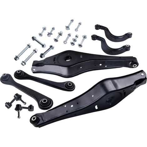 QUERLENKER SATZ HINTEN LINKS+RECHTS FÜR AUDI A3 8P VW GOLF 5 6 PASSAT TOURAN NeuQuerlenker Satz hinten für VW Golf V Golf Plus Beetle Eos links rechts (1/5)