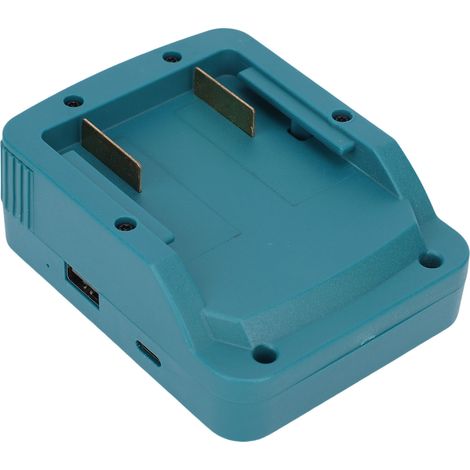Chargeur de téléphone sans fil de batterie Li Ion adapté pour Metabo 625367000 321000480 BS18LT SSD18LT SSW18LT Type C USB DC adaptateur de charge rapide convertisseur 15W (1/5)