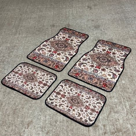 Tapis pour coffre de voiture, tapis de protection contre la poussière, résistant à l'usure et à la saleté, facile à entretenir - 33 x 44+44 x 68cm【deux pièces de chaque】