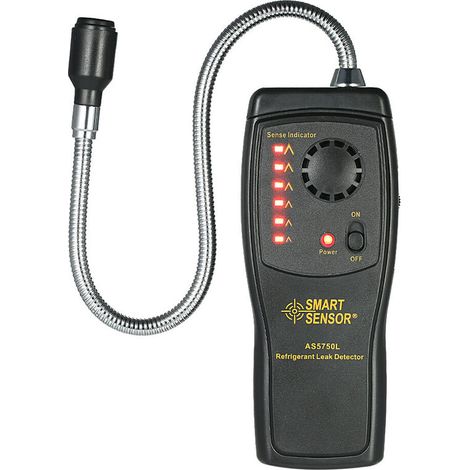 Capteur intelligent portable CFC HCFC HFC détecteur de gaz halogène détecteur de climatisation réfrigérant testeur de fuite de gaz fréon (1/5)