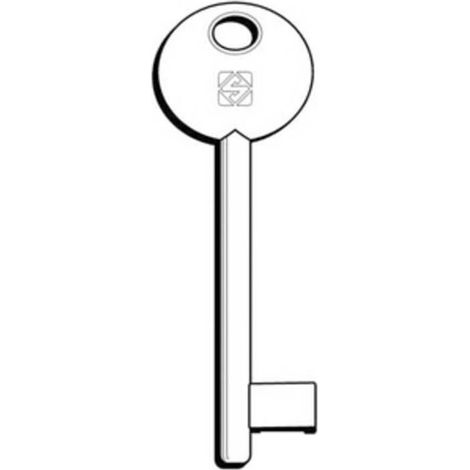 5 x SILCA 6P3D CHIAVE PATENT PARI OTTONATA