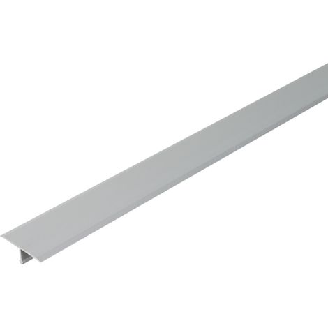 ALBERTS T-Abdeckprofil, Alu silber elox.,LxBxH 1000x15x9mm (1/3)