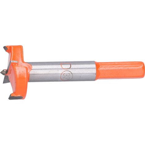 Foret plat en carbure pour charnières de menuiserie, 32 mm (1/5)