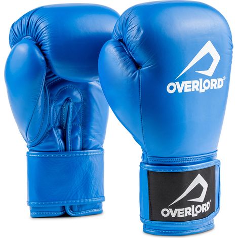 Gants de boxe Overlord Champion Bleu 14 oz. (1/4)