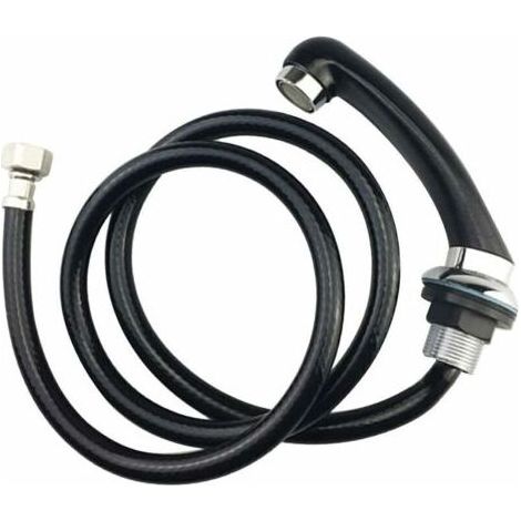 Pommeau de douche à levier réglable + tuyau flexible pour lavabo – haute pression, montage facile, compatible avec tous robinets (1/5)