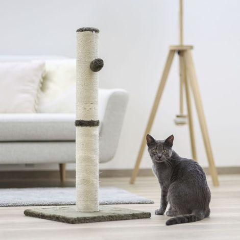 Kratzbaum Katze - 78cm - KERBL - Grau - Sisal
