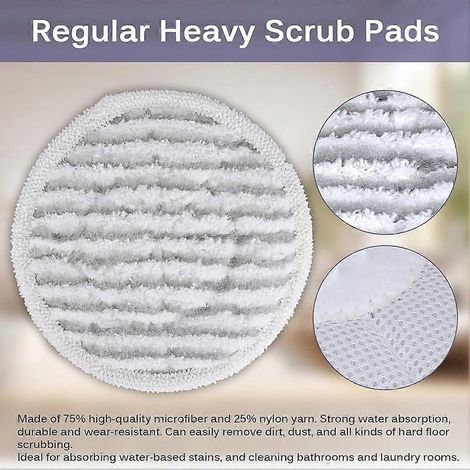Lot de 12 lingettes de rechange pour nettoyeur vapeur Shark séries S7000, S7000AMZ, S7001, S7001TGT, S7000, S7201 et S7000C (1/5)