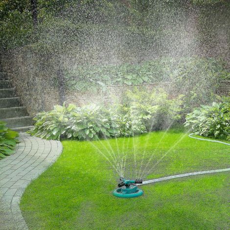 360 Grad verstellbarer, drehbarer Garten-/Rasensprenger (1/4)