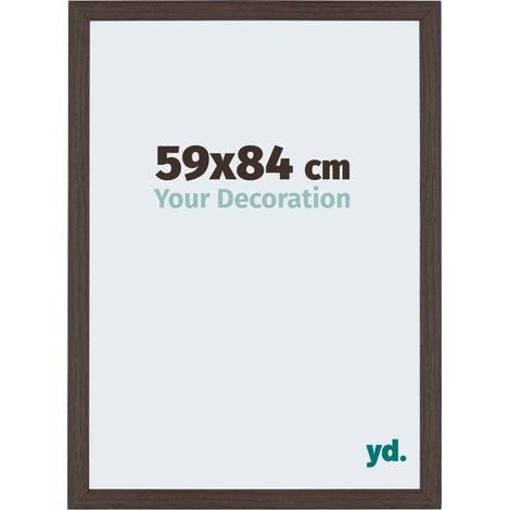 yd. - Cadre photo 59x84 - Chene Fonce - MDF - Mura