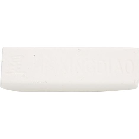 Pâte à polir blanche professionnelle pour bois, bloc de cire à poncer et lustrer, matériau dentaire oral, grande taille (1/5)