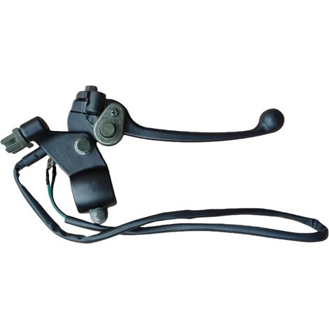 Mountainbike-Zubehör: Dinosaur-Vorderradbremstrommel, Doppelbremshebel, 1-zu-2-Kabel-Umlenkhebel, Bremshalterung, Lenkerhalterung.