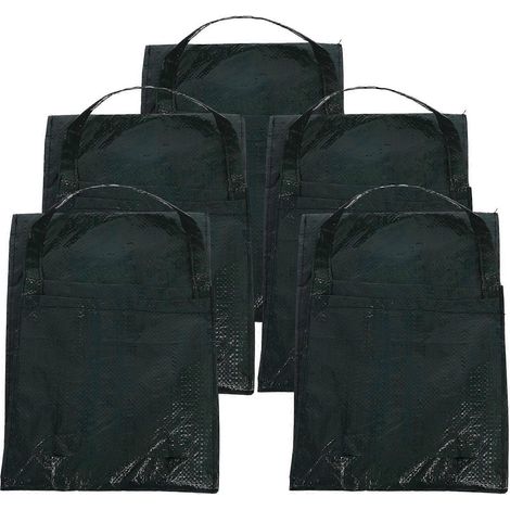 Sacs de culture verticaux pour fraisiers, sacs de plantation suspendus, lot de 5, compatibles avec balcon et jardin. (1/5)