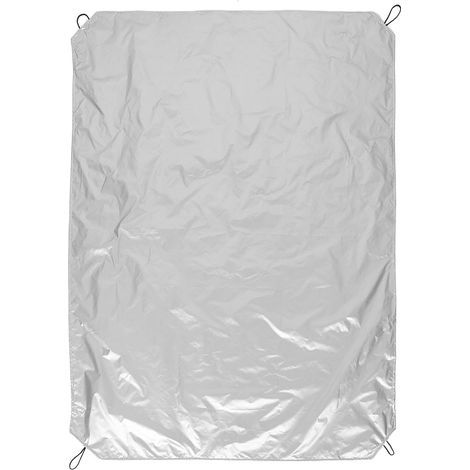 de toit argentée 19 x 145 m pour barres de toit de voiture (1/5)