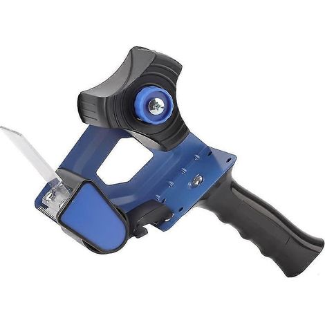 Dévidoir de ruban adhésif d'emballage, pistolet à ruban adhésif avec coupe-ruban. (1/5)