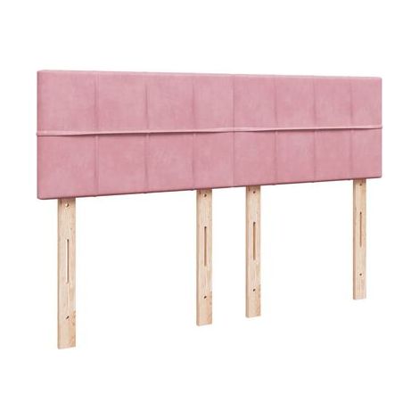 Sommier Snowco (avec matelas), motif roses, 140 × 200 cm, en velours, velours doux et confortable, pour chambre, décor moderne, facile à assembler (1/5)