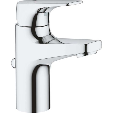 Grohe – Mitigeur lavabo monocommande BAUFLOW – Longlife cartouche céramique 28 mm – Économie d'eau 5,7 l/min – Système de montage rapide – 23751000 (1/7)